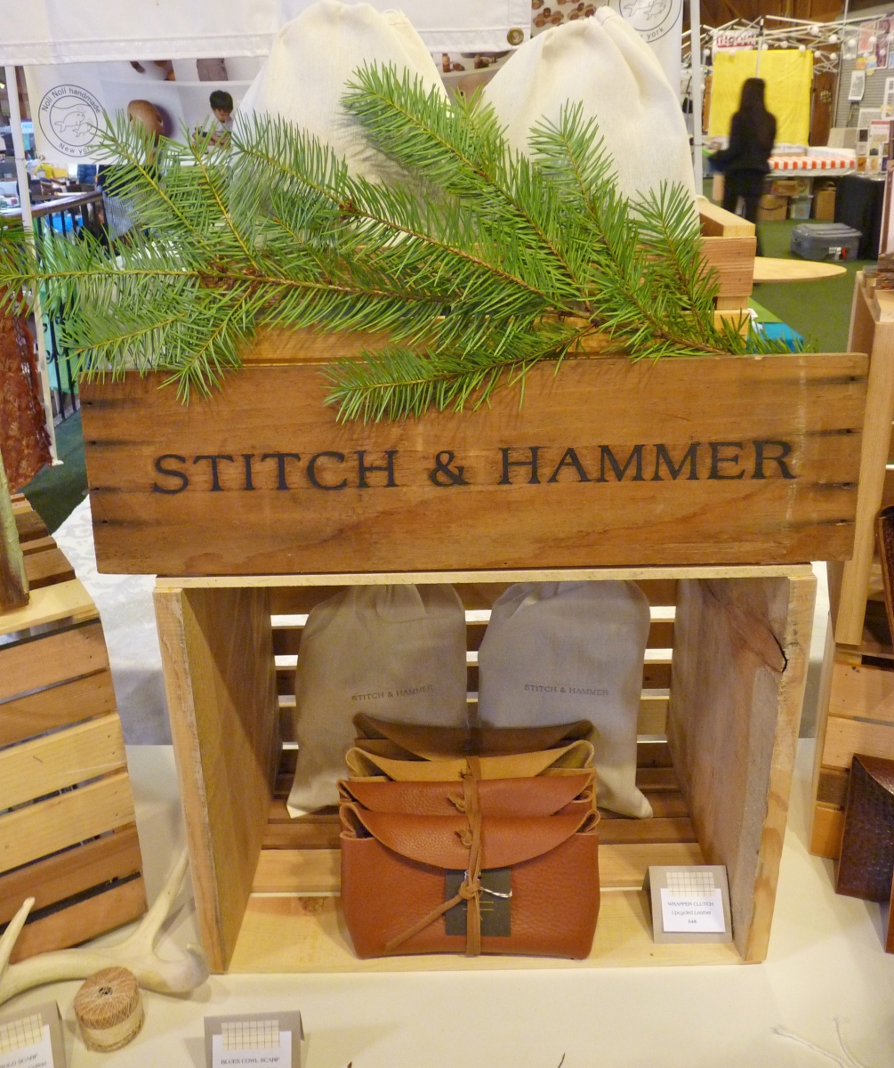 Stitch & Hammer display