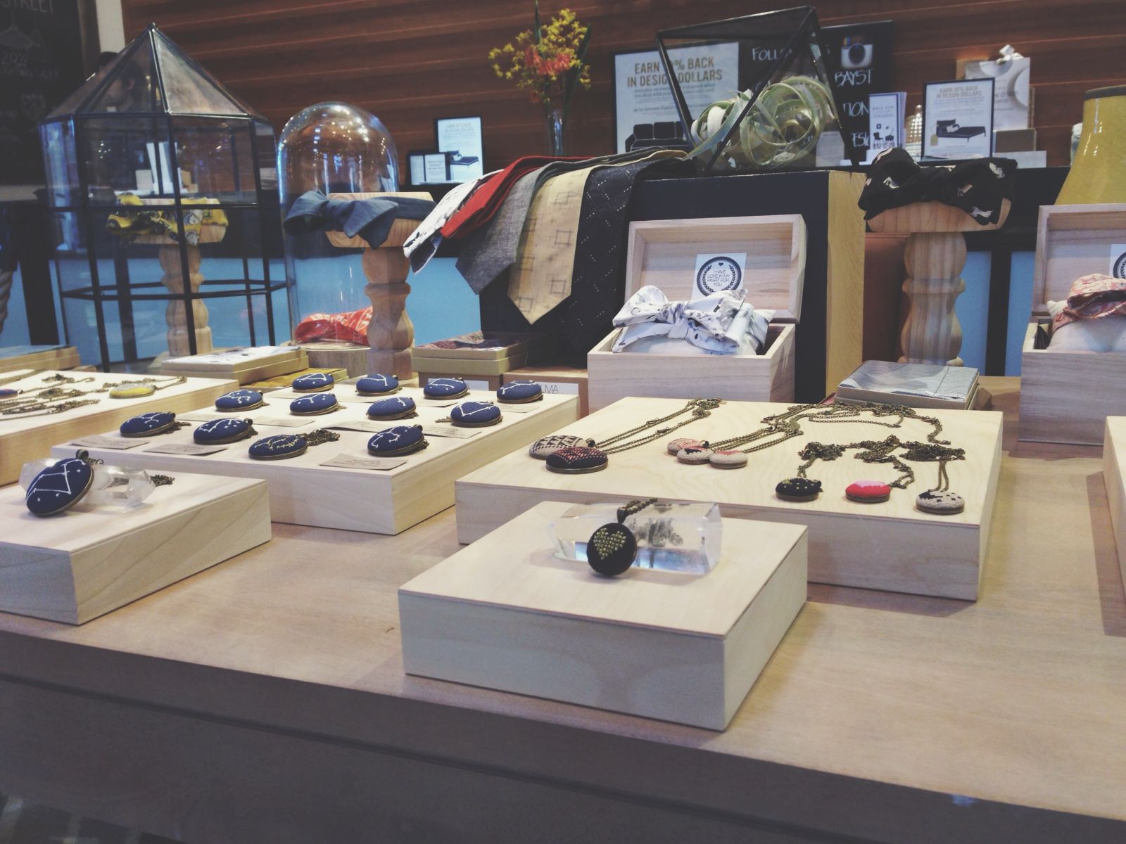 A neat and tidy space at the craft show will draw customers to your merchandise.