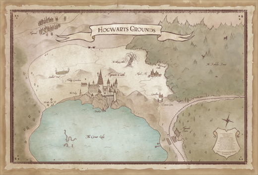 Map of Hogwarts