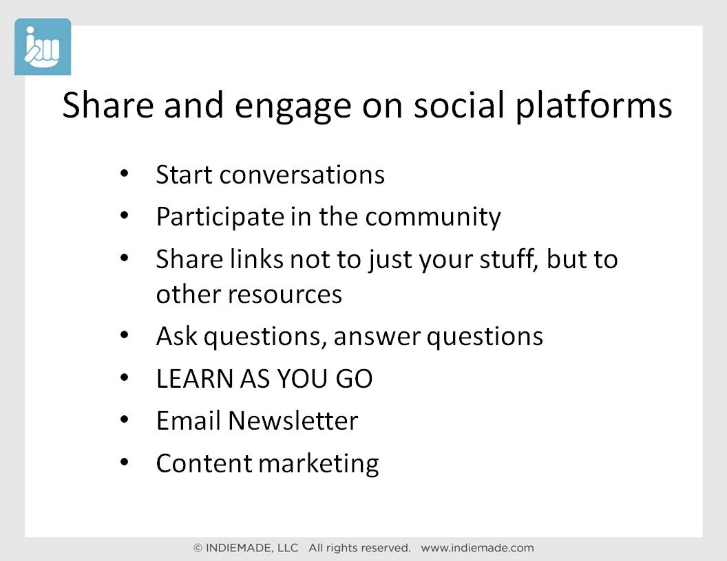 Social Sharing Slide