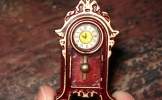 Handmade clock pin