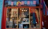 A quirky storefront filled with handmade work