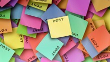 Sticky Notes in a Pile