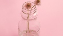 Bottle with Flowers