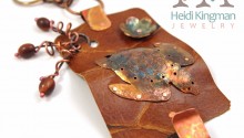 Heidi Kingman's handwrought jewelry is available online.