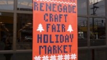 Renegade Holiday Craft Fair Banner