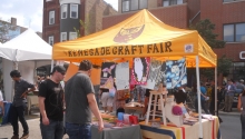 Renegade Craft Fair is an example of a juried show.